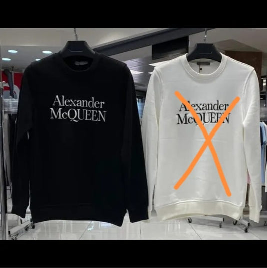 Alexander McQueen majica crna